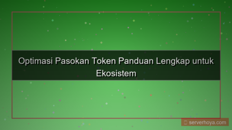 Token supply management