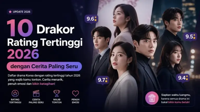10 Drakor Rating Tertinggi 2026 dengan Cerita Paling Seru