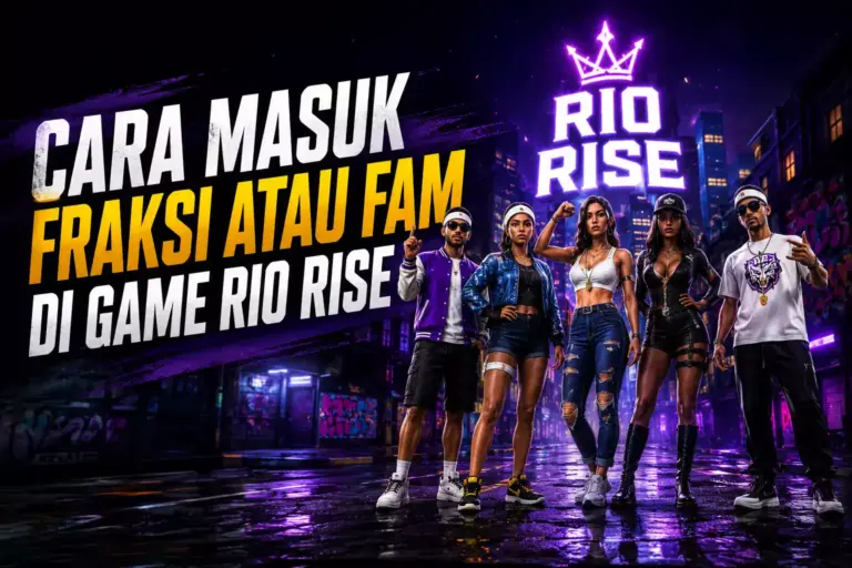 Cara Masuk Fraksi atau Fam di Game Rio Rise