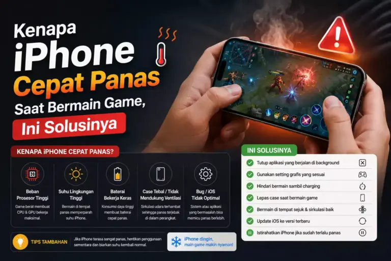 Kenapa iPhone Cepat Panas Saat Bermain Game, Ini Solusinya