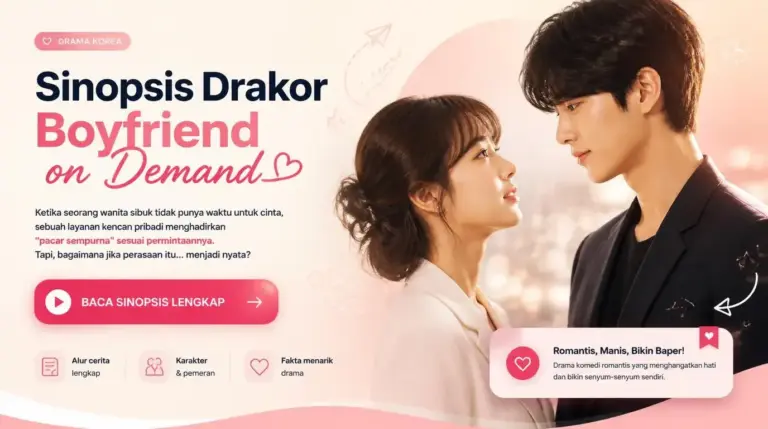 Sinopsis Drakor Boyfriend on Demand, Kisah Kencan Virtual Jisoo BLACKPINK yang Bikin Baper