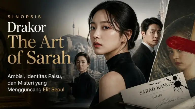 Sinopsis Drakor The Art of Sarah Ambisi, Identitas Palsu, dan Misteri yang Mengguncang Elit Seoul