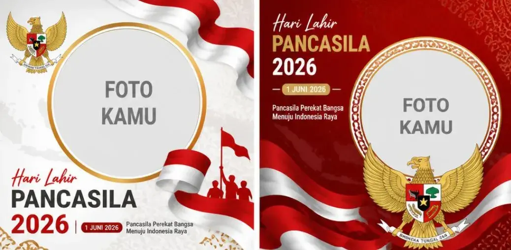 Twibbon Hari Lahir Pancasila 2026 Terbaru