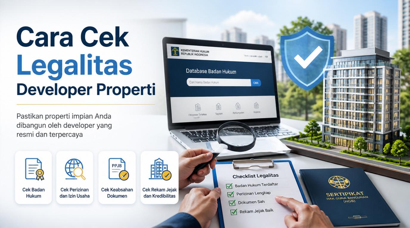 Cara Cek Legalitas Developer Properti Sebelum Membeli Rumah