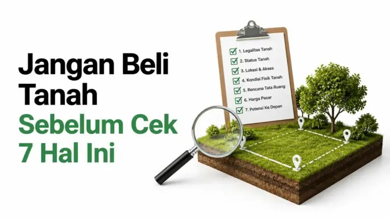 Jangan Beli Tanah Sebelum Cek 7 Hal Ini, Panduan Lengkap Hindari Penipuan