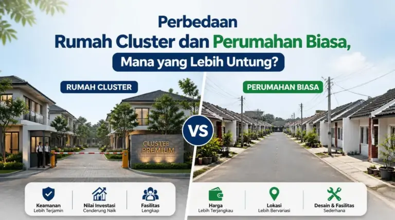 Perbedaan Rumah Cluster dan Perumahan Biasa, Mana yang Lebih Untung